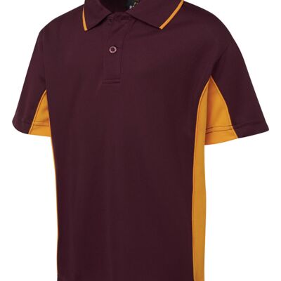 Podium Kids Contrast Polo Thumbnail