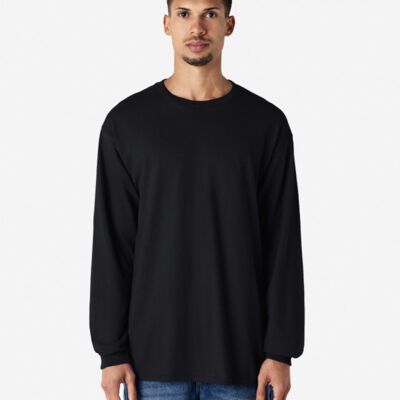Adult Cotton Long Sleeve T-Shirt Thumbnail